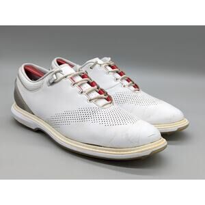 Nike Air Jordan ADG 4 Spikeless Golf Shoes White Red DM0103-105 Size 10